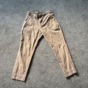 Old Navy Women’s Sky High Straight in Sisal Brown